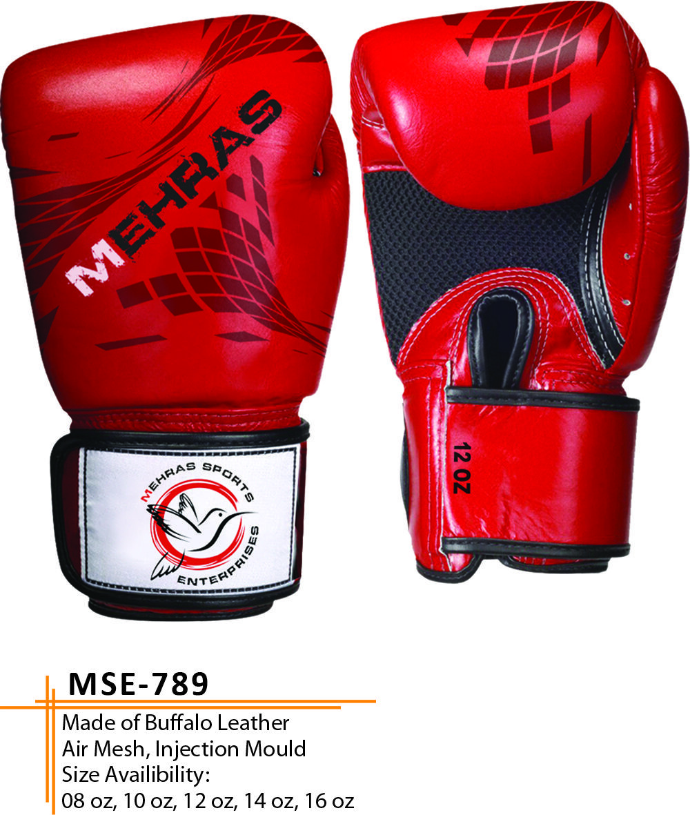 Buffalo Leather Air Mesh Gloves MSE-789